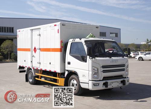 江铃江特牌JMT5042XRQXG26型易燃气体厢式运输车图片1