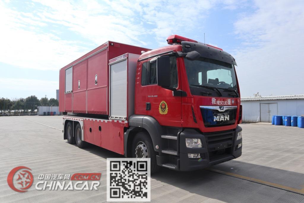 上格牌SGX5163TXFQC300型器材消防车图片1