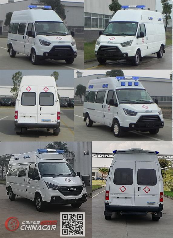 江铃牌JX5047XJHMK6-V型救护车图片2