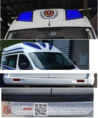 华通牌HCQ5040XJH6SH型救护车图片3