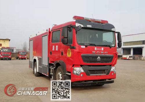 明骋牌DXF5190GXFSG70型水罐消防车图片