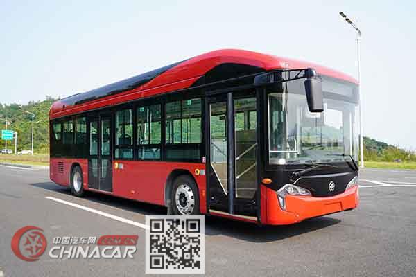 广通牌GTQ6102BEVB30型纯电动低入口城市客车图片1