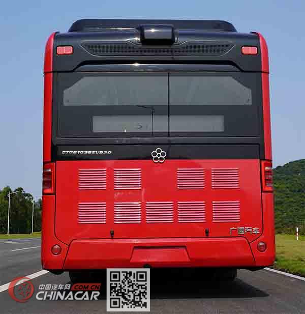 广通牌GTQ6102BEVB30型纯电动低入口城市客车图片4