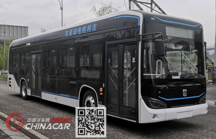 远程牌DNC6121BEVG22型纯电动低入口城市客车