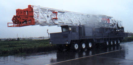 四机牌SJX5700TZJ30型钻机车图片