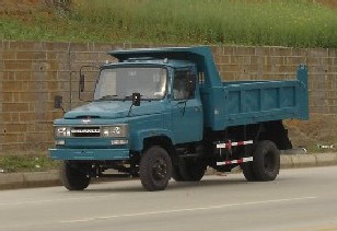 川路牌CGC5815CD3型自卸低速货车