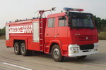 天河牌LLX5250GXFPM100W型泡沫消防车图片