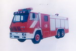 光通牌MX5240GXFSG100TZ型水罐消防车图片