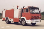 银河牌BX5160GXFSG55S型水罐消防车