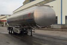 昌骅11.7米33.5吨3轴铝合金食用油运输半挂车(HCH9406GSY)