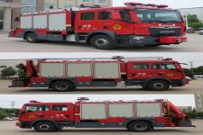 银河牌BX5130TXFJY162/M6型抢险救援消防车图片