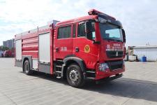 安奇正牌AQZ5190GXFPM80/H6型泡沫消防车图片