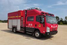 谊玖牌GJF5090TXFQC60型器材消防车图片