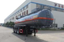 特運9.7米31.4噸3軸腐蝕性物品罐式運輸半掛車(DTA9408GFWD)