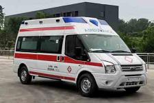 国六福特V348长轴高顶急救型救护车|120救护车