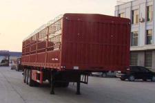 远东汽车12米30吨3仓栅式运输半挂车