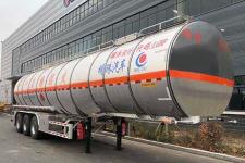 河海明珠11.8米33.2吨铝合金易燃液体罐式运输半挂车(MZC9400GRYA)