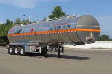 凌宇11.7米33吨铝合金易燃液体罐式运输半挂车(CLY9408GRYH)