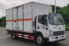 国六解放 SDS5120XFWCA6型腐蚀性物品厢式运输车