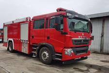 程力威牌CLW5190GXFSG80/HW型水罐消防车
