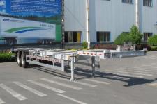丛林14米31.7吨2轴铝合金集装箱运输半挂车(LCL9351TJZ)