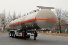 金玺11.8米33.6吨铝合金易燃液体罐式运输半挂车(WPH9407GRYL)