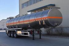金玺12.5米33.1吨3轴铝合金易燃液体罐式运输半挂车(WPH9401GRYA)