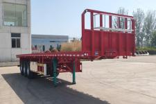 杰利鑫12米33.7吨平板运输半挂车(BCN9400TPB)