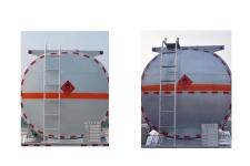金玺牌WPH9402GRYA型铝合金易燃液体罐式运输半挂车图片