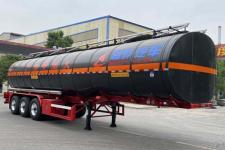 昌骅11.7米30.5吨3轴易燃液体罐式运输半挂车(HCH9401GRYL)