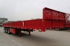 梁犇10米34.2吨3轴栏板式运输半挂车(WRQ9401)