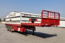 中豫国宇12米34.5吨3轴平板运输半挂车(ZGY9400TPB)