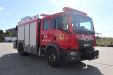润泰牌RT5130TXFJY160/M6型抢险救援消防车图片