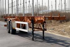 华劲12.4米30.5吨集装箱运输半挂车(LHS9350TJZ)