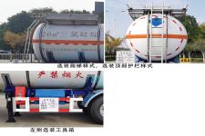 楚胜牌CSC9401GRY型易燃液体罐式运输半挂车图片