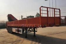 华郓达12米26吨随车起重运输半挂车(FL9400JSQ)