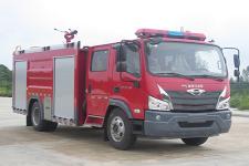 福田瑞沃6吨水罐消防车|泡沫消防洒水车