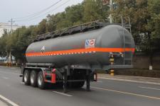 中汽力威9.7米31.7吨腐蚀性物品罐式运输半挂车(HLW9407GFWA)