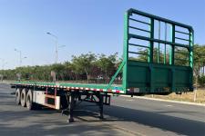 同强11米34.4吨3轴平板运输半挂车(LJL9401TPB)
