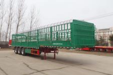 同强12米33.8吨3仓栅式运输半挂车