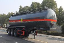 中汽力威10.5米32.1吨3轴氧化性物品罐式运输半挂车(HLW9401GYW)