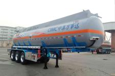 万事达10.7米33吨3轴腐蚀性物品罐式运输半挂车(SDW9407GFW)