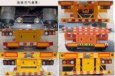 浩运事业达牌HYC9401TJZ型集装箱运输半挂车图片