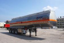 运力11.6米33.2吨铝合金易燃液体罐式运输半挂车(LG9404GRY)