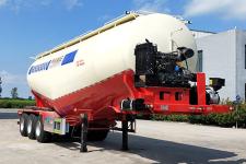 沃德利10.4米31.3吨3轴低密度粉粒物料运输半挂车(WDL9400GFLB)