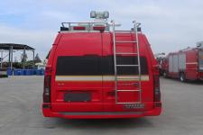 银河牌BX5040TXFTZ3000/QS6型通信指挥消防车图片