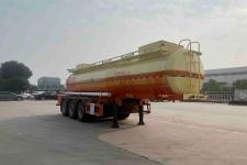 华威驰乐9.9米31.8吨3轴腐蚀性物品罐式运输半挂车(SGZ9403GFW)