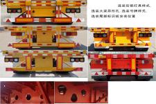 凯达宏业牌WKD9400TJZ20型集装箱运输半挂车图片