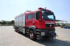 润泰牌RT5250TXFHJ90/C6型化学救援消防车图片