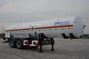 中集10.8米22.8吨2轴低温液体运输半挂车(NTV9350GDYD)